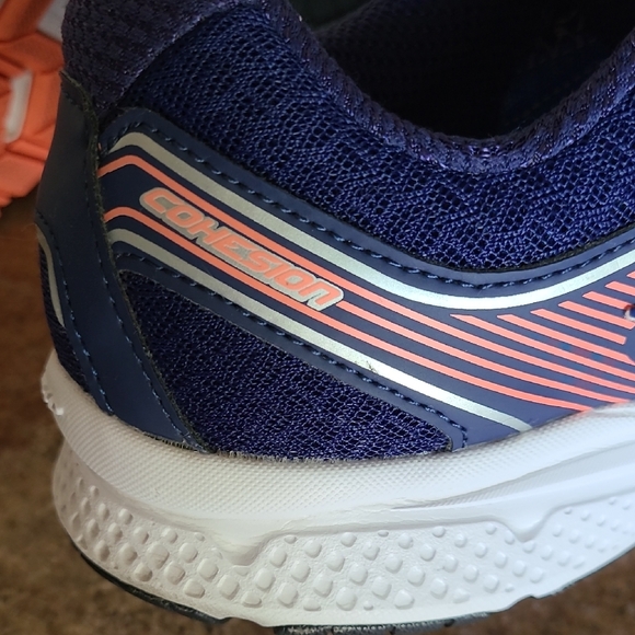 Saucony Cohesion 10 Women's Athletic Running Shoes in Blue Pink Womens Size 9 - Picture 8 of 14